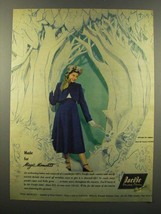 1949 Pacific Mills Bolero Suit Ad - For Magic Moments - £14.50 GBP