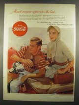 1955 Coca-Cola Soda Ad - Almost Everyone Appreciates - £14.54 GBP