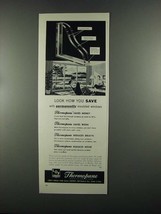 1955 Libbey Owens Ford Thermopane Insulating Glass Ad - $18.49