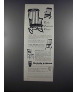 1955 Nichols &amp; Stone Chairs Ad - Boston Rocker - £14.44 GBP