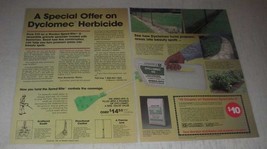1985 PBI/Gordon Dyclomec 4G Herbicide Ad - A Special Offer - £14.78 GBP