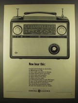 1964 General Electric Model P-990 Transistor Radio Ad - $18.49