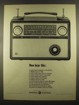 1964 General Electric Model P-990 Transistor Radio Ad - £14.87 GBP