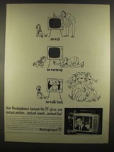 1964 Westinghouse Instant-On TV Ad - Raymond Burr - $18.49