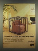 1985 3M Scotchgard Fabric Protector Ad - Yes, There Is - £14.48 GBP