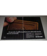 1985 American Express The Gold Card Ad - merely reaffirms what you alrea... - £14.78 GBP