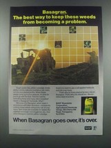 1985 BASF Basagran Herbicide Ad - The Best Way - $18.49