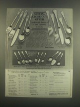 1985 Betty Crocker Oneida Community Stainless Ad - £14.53 GBP