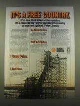 1985 Black & Decker Tools Ad - It's a Free Country - $18.49