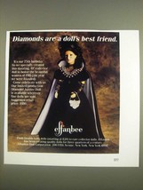 1985 Effanbee Diamond Jubilee Doll Ad - Diamonds are a doll&#39;s best friend - £14.53 GBP
