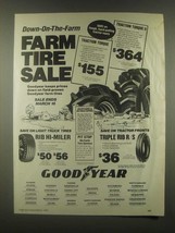 1985 Goodyear Tires Ad - Tractor Traction Torque II - $18.49