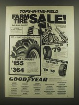1985 Goodyear Tires Ad - Tractor Front Four Rib - $18.49