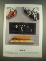 1985 Kohler Bon Vivant Sink Ad - The Bold Look - $18.49