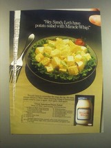 1985 Kraft Miracle Whip Ad - American Potato Salad - £14.61 GBP