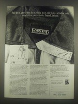 1985 Lands&#39; End Squall Jacket Ad - Sail In It - £14.81 GBP