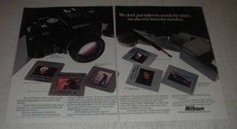 1985 Nikon FA Camera Ad - We don&#39;t just help win awards for others - £14.53 GBP
