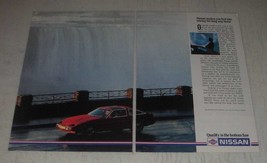 1985 Nissan 300ZX Ad - Nissan makes you feel like taking the long way home - £13.82 GBP