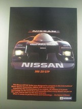 1985 Nissan GTP ZX Turbo Car Ad - £14.77 GBP