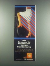 1985 No Nonsense Panty Hose Ad - Fits Better Than Ever - £14.50 GBP