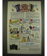 1985 PayDay Chocolaty Payday, Butternut, Milkshake and Zero Candy Bars Ad - £14.78 GBP