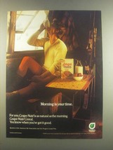 1985 Post Grape-Nuts Ad - Morning is Your Time - £14.50 GBP