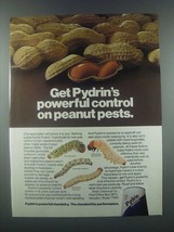 1985 Shell Pydrin Ad - Powerful Control on Peanut Pests - $18.49