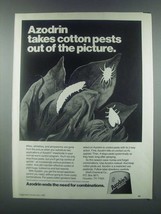 1985 Shell Azodrin 5 Ad - Takes Cotton Pests Out - £14.60 GBP