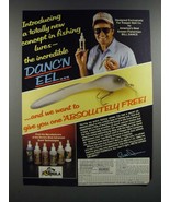 1986 Fish Formula Ad -  Bill Dance - New Concept in Fishing Lures Danc&#39;n... - £14.78 GBP