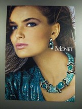 1986 Monet Jewelry Ad - £14.78 GBP