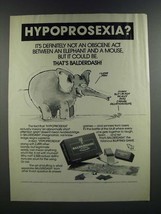 1986 TSR Balderdash Game Ad - Hypoprosexia? - £13.82 GBP