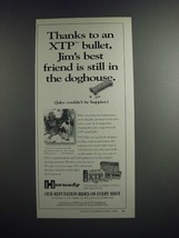 1995 Hornady XTP Bullets Ad - Jim&#39;s Best Friend is Still in the Doghouse - £14.64 GBP