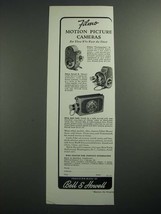 1942 Bell &amp; Howell Movie Camera Ad - Filmo Companion 8, Filmo Turret 8 - $18.49