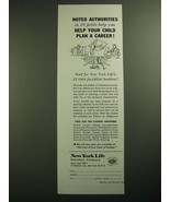 1957 New York Life Insurance Ad - Noted Authorities - £14.55 GBP