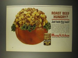 1964 Hormel Mary Kitchen Roast Beef Hash Ad - Hungry? - £14.76 GBP