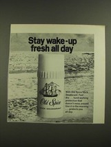 1971 Old Spice Stick Deodorant Ad - Stay Wake-Up Fresh All Day - $18.49