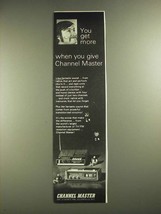 1972 Channel Master Clock-Radios Ad - You Get More - £14.38 GBP