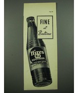 1938 Hires Root Beer Ad - Fine at Bedtime - £14.78 GBP