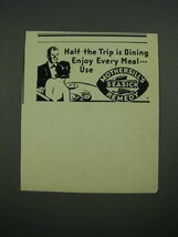 1938 Mothersills Seasick Remedy Ad - Half The Trip is Dining - £14.26 GBP