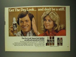 1979 Gillette The Dry Look Ad - Don't Be a Stiff - $18.49