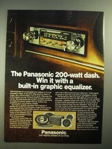 1979 Panasonic Ad - CQ-7600 Car Stereo, EAB-920 910 Speakers, CJ-5000 Power Amps - $18.49