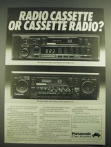 1982 Panasonic CQ 883 and CQ 483 Car Stereos Ad - $18.49