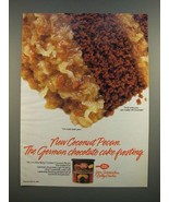 1986 Betty Crocker Coconut Pecan Frosting Ad - German Chocolate Cake - £14.54 GBP