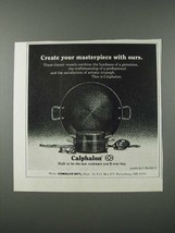 1986 Calphalon Cookware Ad - Create Your Masterpiece With Ours - £14.61 GBP