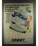 1986 Kinney Stadia Athletic Shoes Ad - Play As Great As They Look - £14.76 GBP
