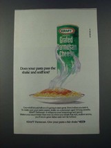 1986 Kraft Grated Parmesan Cheese Ad - Shake and Sniff Test - £15.09 GBP