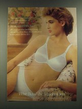 1986 Maidenform Wise Buys Bra Ad - Could Have Named it Satiny Smoothness - $18.49