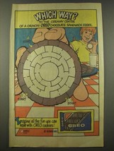 1986 Nabisco Oreo Cookies Ad - Which Way? - £14.50 GBP