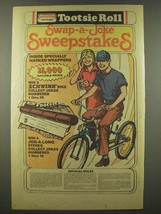 1986 Tootsie Roll Ad - Swap-a-Joke Sweepstakes - £14.78 GBP