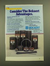 1987 Bekaert Gaucho Barbed Wire and Field Fence Ad - The Advantages - £14.44 GBP