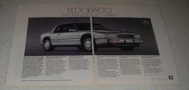 1987 Cadillac Eldorado Ad - The Driving Spirit of Cadillac - $18.49